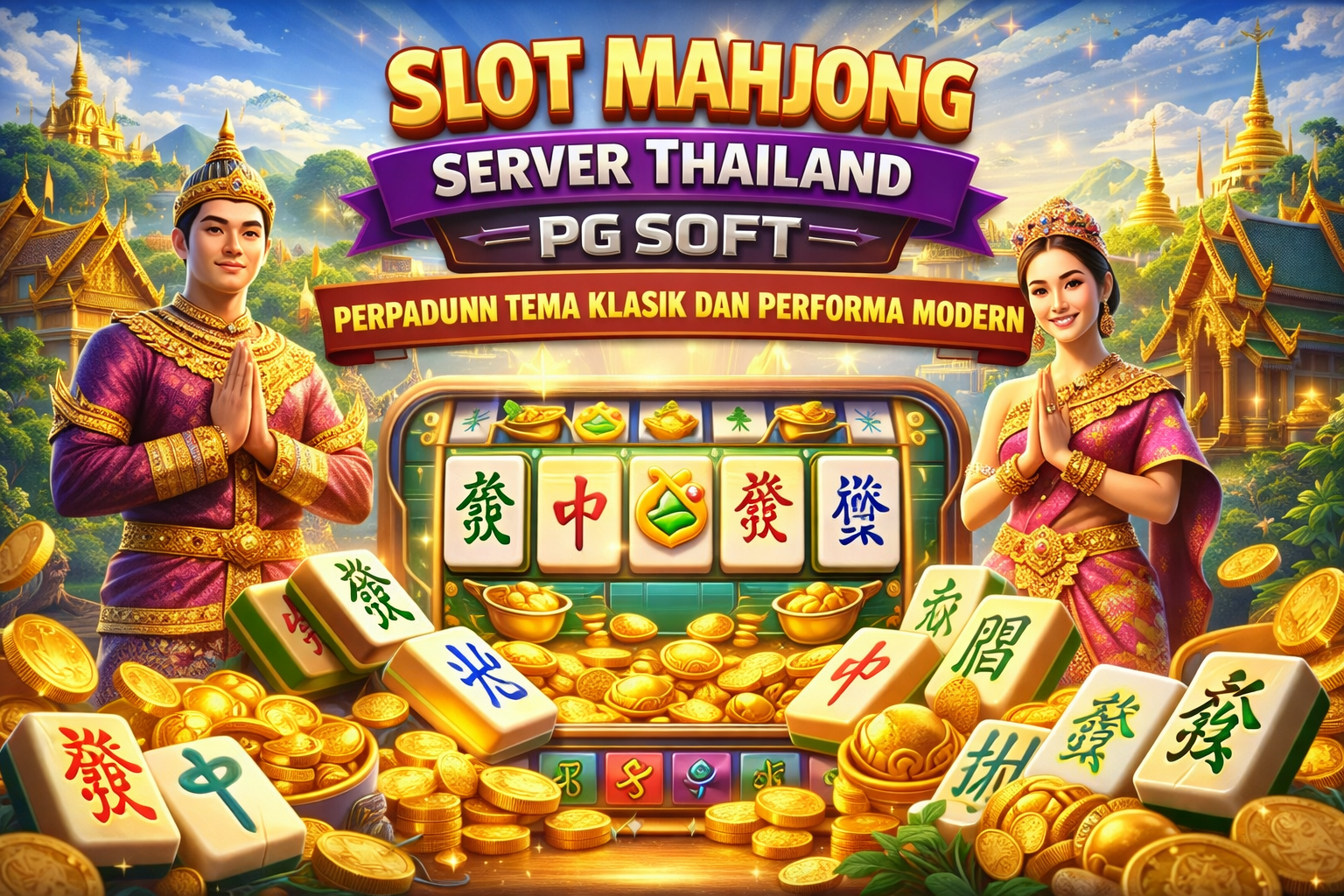 Slot Mahjong Server Thailand PG Soft Evolusi Game Klasik dalam Dunia Slot Online