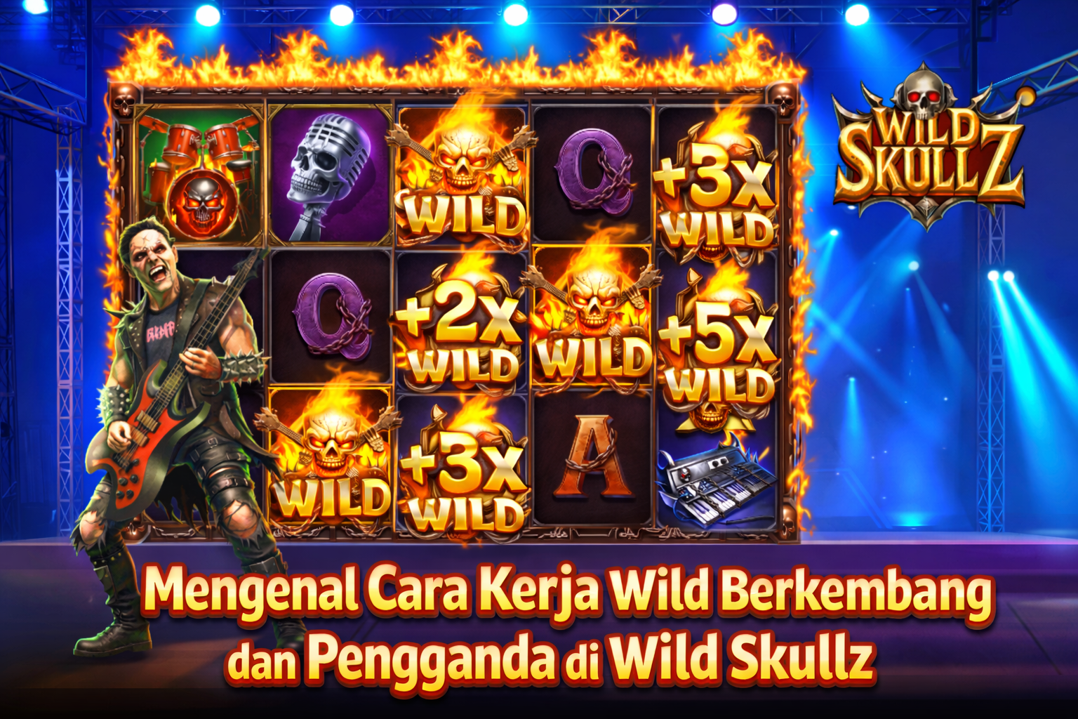 Mengenal Cara Kerja Wild Berkembang dan Pengganda di Wild Skullz