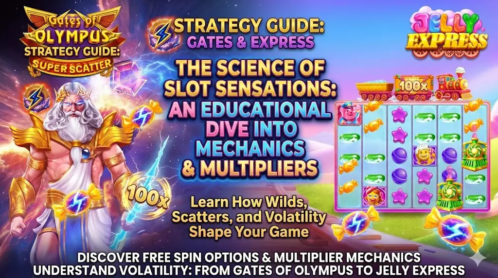 Slot Jelly Express Online Manis dengan Wild Multiplier Hingga 100x dan Bonus Game Seru